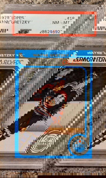 1979 Topps Wayne Gretzky PSA 8 Centered