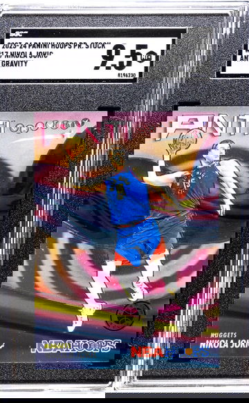 2023-24 Panini Hoops Premium Stock #17 Nikola Jokic Anti Gravity SGC 9.5