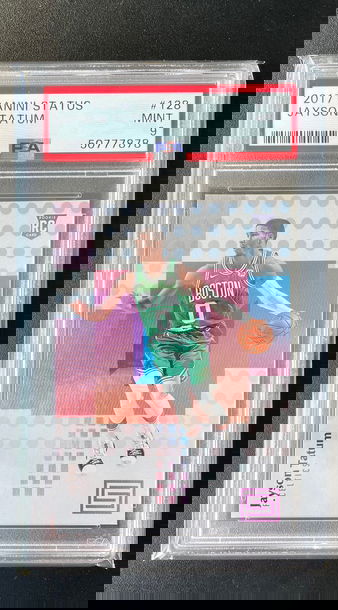 2017 Status Jayson Tatum PSA 9