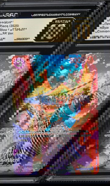 2025 One Piece Royal Blood SP Version Uso-Hachi #ST18-001 CGC 10 PRISTINE