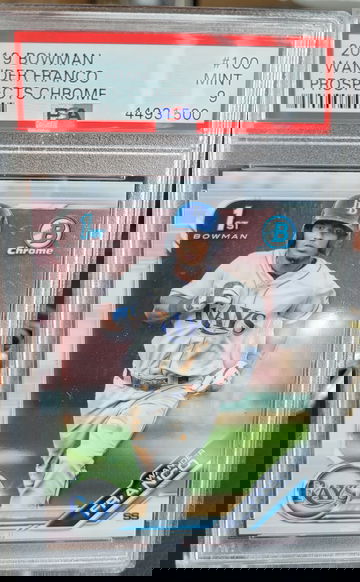 2019 bowman chrome wander franco psa 9 lot of 2