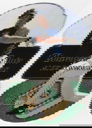 1997 FLAIR SHOWCASE DIAMOND CUTS # 16 OF 20 ALEX RODRIGUEZ HOF