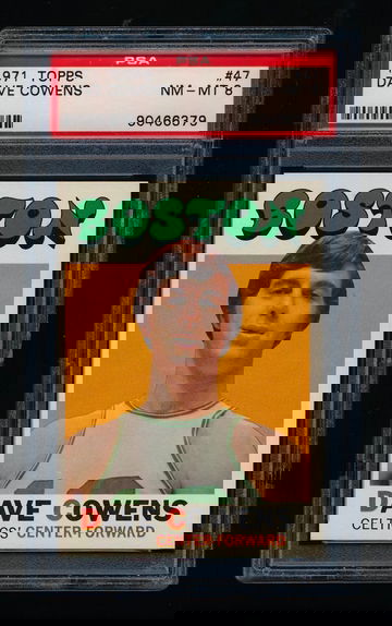 Dave Cowens 1971 Topps PSA 8 RC