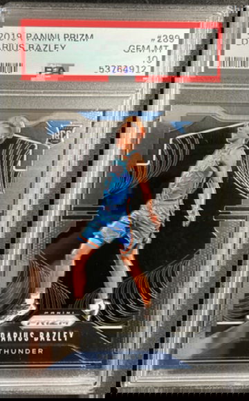 2019 Darius Bazley Rookie PSA 10