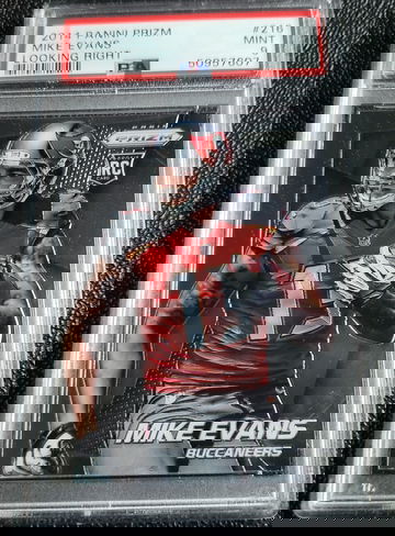 2014 Panini Prizm 216 Mike Evans Looking Right PSA 9