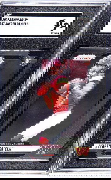 2024 Panini Prizm Jayden Daniels #347 RC SGC 9