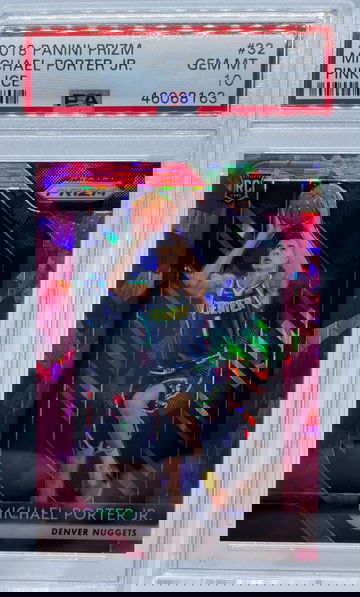 2018 Panini Prizm Michael Porter Jr. PINK ICE PSA 10 GEM-MINT