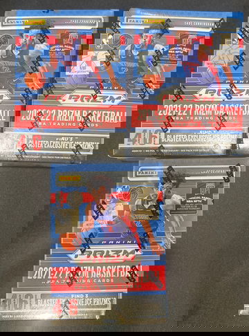 2021-22 NBA Prizm Blaster Boxes Qty-3