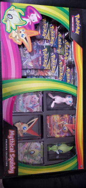 Pokemon Mythical Squishy Premium Collection New Sealed