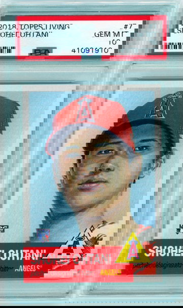 2018 Topps Living #7 Shohei Ohtani PSA 10 GEM MINT!