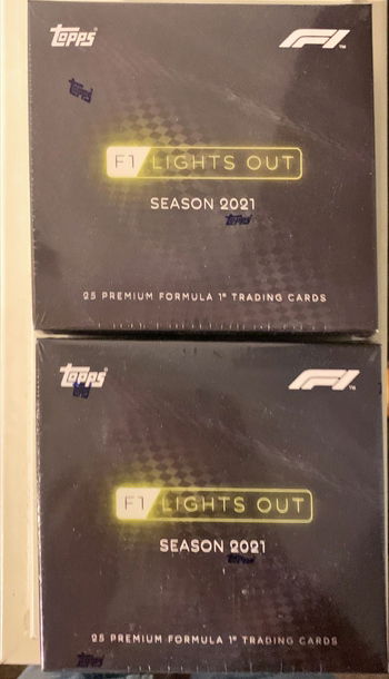 2021 F1 Lights Out 2 Box Lot