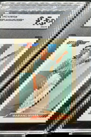 1992 Bowman Mariano Rivera Rookie Card SGC 9.5.