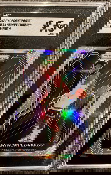 2020 Panini Prizm Silver Anthony Edwards RC #258 SGC 9.5