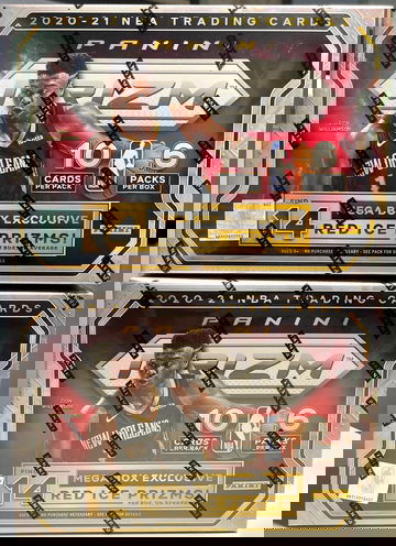 2020 2021 Panini Prizm NBA Mega Box Target (x2)