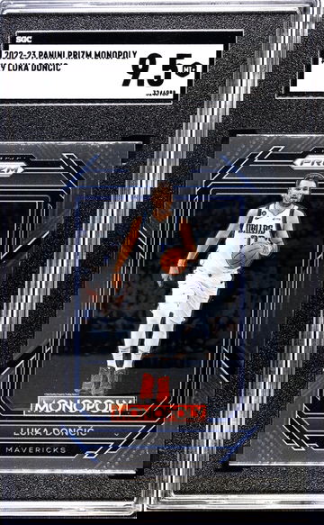2022-23 Panini Prizm Monopoly Luka Doncic #19 SGC 9.5