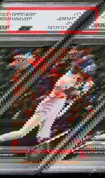 2023 Topps Now #7 Jordan Walker Rookie Opening Day