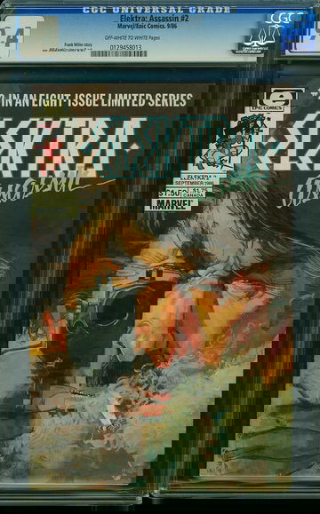 ELEKTRA: ASSASSIN #2, CGC 9.4 NM