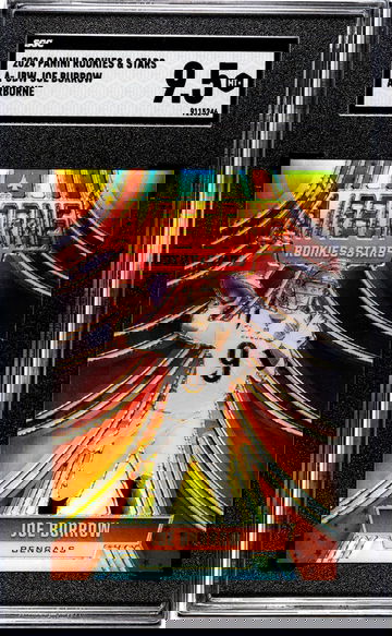 2024 Panini Rookies & Stars #A-JBW Joe Burrow Airborne SGC 9.5