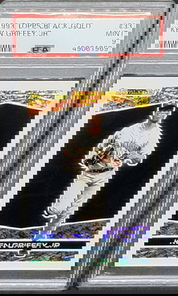 1993 Topps Black Gold Ken Griffey Jr. PSA 9