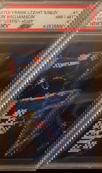 2019 Court Kings Zion WIlliamson First Steps - Ruby 56/149