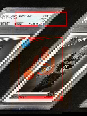 2018 Panini Donruss - Trae Young - Rated Rookie Base PSA 9