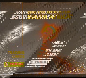 2010 Panini FIFA World Cup Soccer South Africa Sealed Hobby Box RONALDO/MESSI Metalized