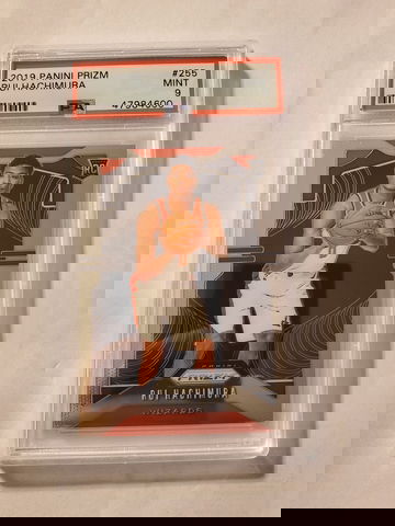 Rui Hachimura 2019 Prizm RC PSA 9