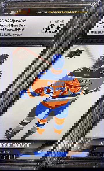 2019-20 Upper Deck 30 Years of UD Connor McDavid CSG 9.5 MINT PLUS POP 1!