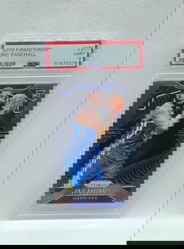 Eric Paschall Rookie RC Prizm PSA 9