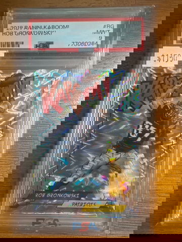 Rob Gronkowski 2018 Panini Kaboom 