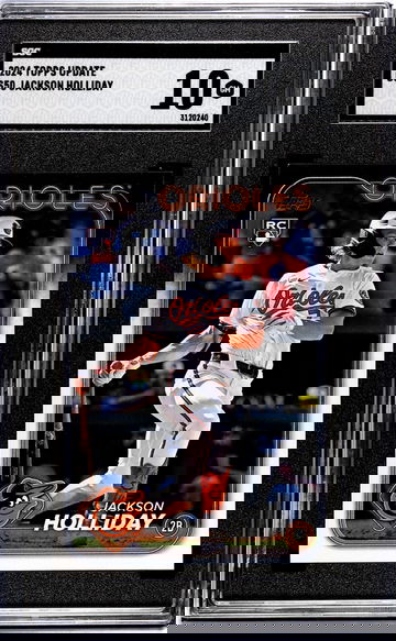 2024 Topps Update #US50 Jackson Holliday SGC 10