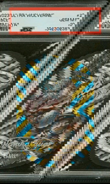 PSA 10 2023 Fleer ULTRA WOLVERINE JAMBALAYA SSP CABLE #2