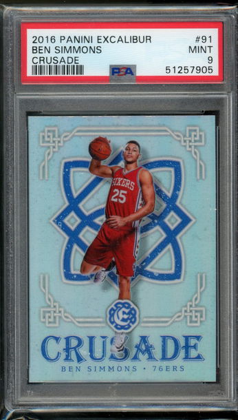2016 Excalibur Crusade Ben Simmons PSA 9