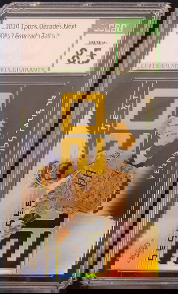 2020 Topps Decades Next #DNC-3 Fernando Tatis Jr CSG 8.5 NM-Mint + Holo Padres 