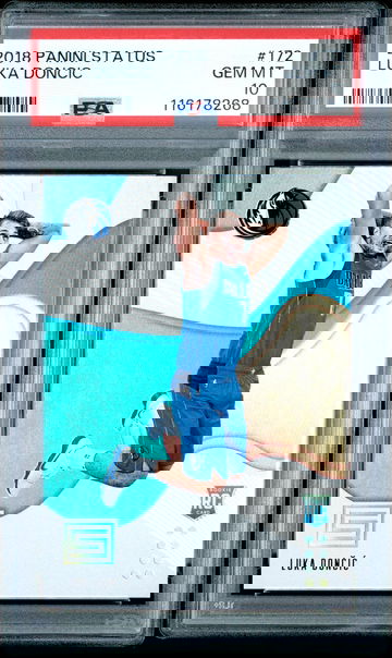 Luka Doncic 2018 Panini Status #172 PSA 10