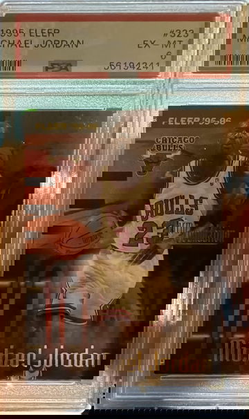 1995 Fleer Michael Jordan #323 PSA 6