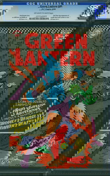 GREEN LANTERN #45, CGC 7.0 FVF