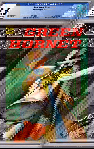 GREEN HORNET CGC 4.5 aka DELL FOUR COLOR #496 *FIRST DELL GREEN HORNET* APP 1953