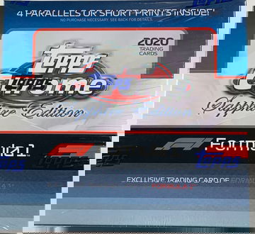 2020 Topps Chrome Sapphire Formula One - F1 - Sealed Box