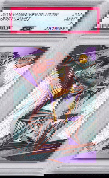 LeBron James 2019 Revolution PSA 9 