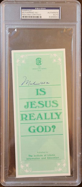 Muhammad Ali PSA/DNA Authentic Auto Autograph 
