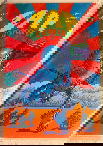 Zap Comix #4 (1969) Apex Novelties – R. Crumb – Adults Only – VG