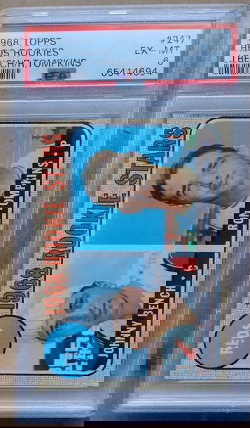 1968 Topps Johnny Bench PSA 6 Rookie #247