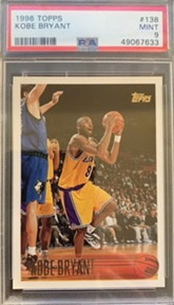 Kobe Bryant Topps rookie PSA 9 #138