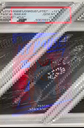 Pascal Siakam Optic My House Blue /85 PSA 10 