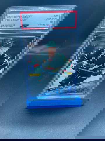 2020 Upper Deck Kirill Kaprizov young guns psa 10