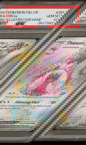 2023 Pokemon Pal En-Paldea Evolved Special Illustration Rare Tinkaton Ex PSA 10