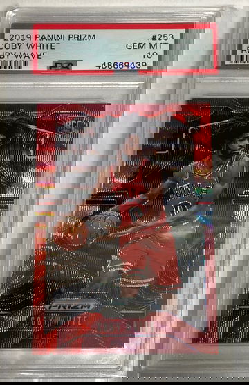 Coby White 2018-19 Prizm Ruby wave 