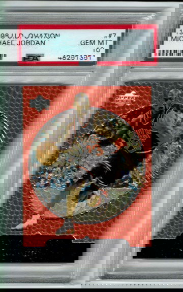 1998 Upper Deck Ovation #7 Michael Jordan PSA 10