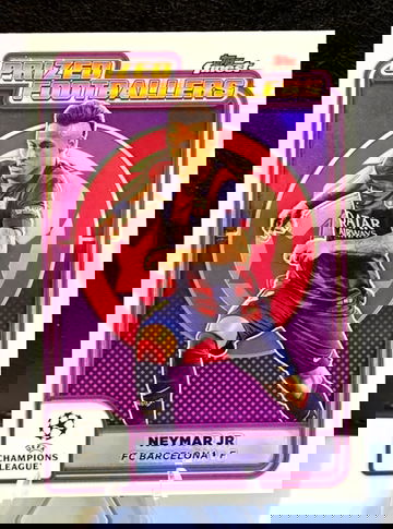 Neymar Jr  2024-25 Topps Finest UEFA Club  Prized Footballers  Barcelona